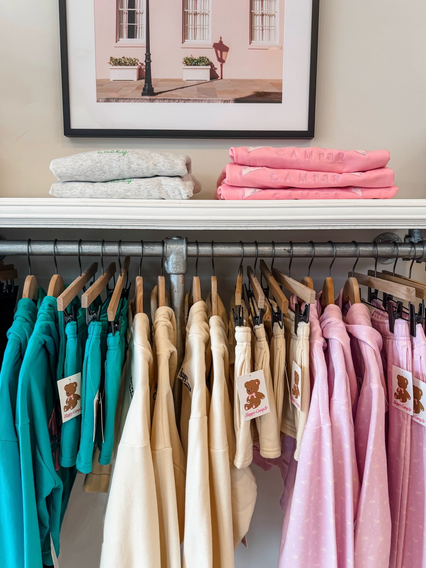 NEW BRAND ALERT 🌈⚡️🩷🧸

Happy Camper is now in both shops 
for the FLIRT girls 💜 @thehappycamp3r