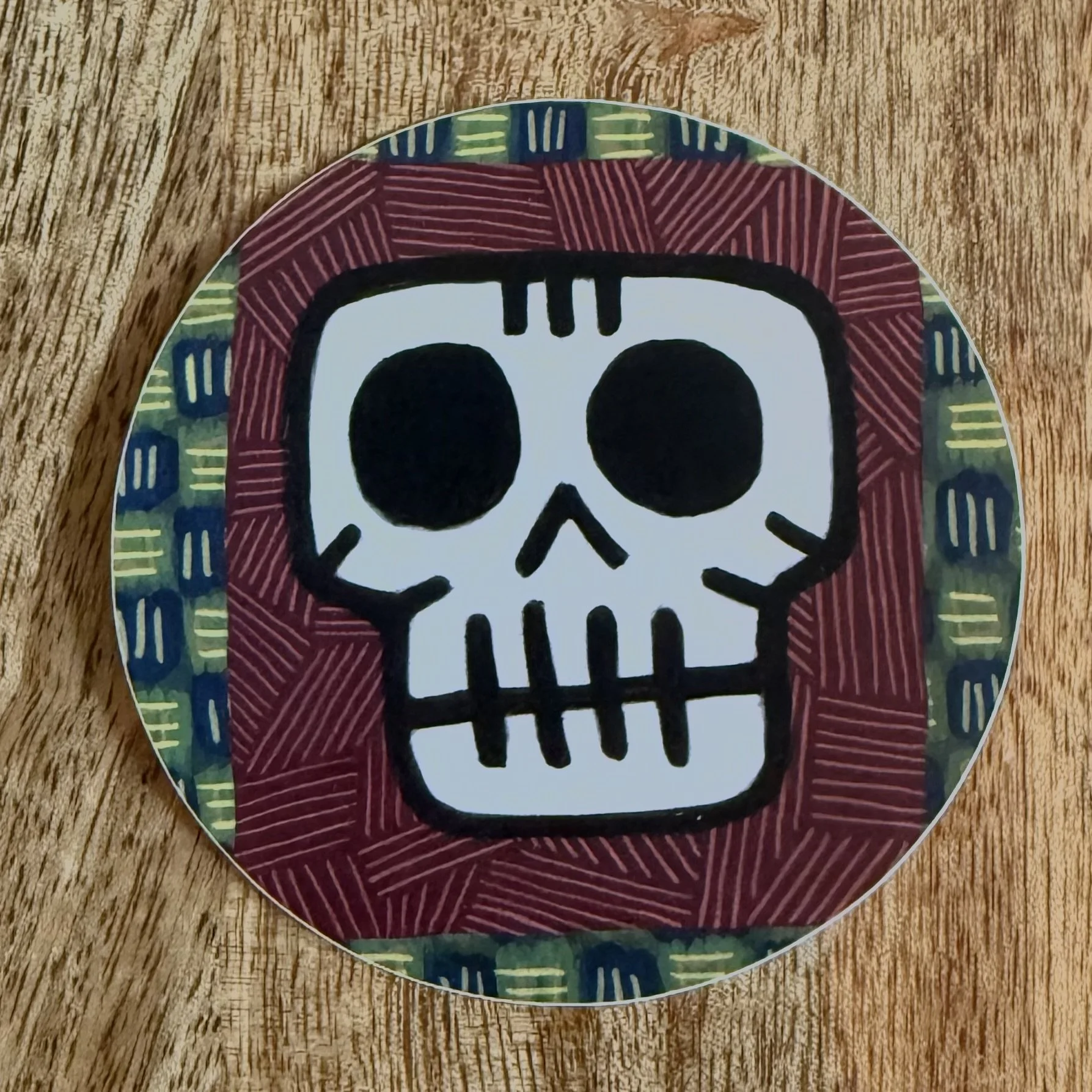 Skull Sticker