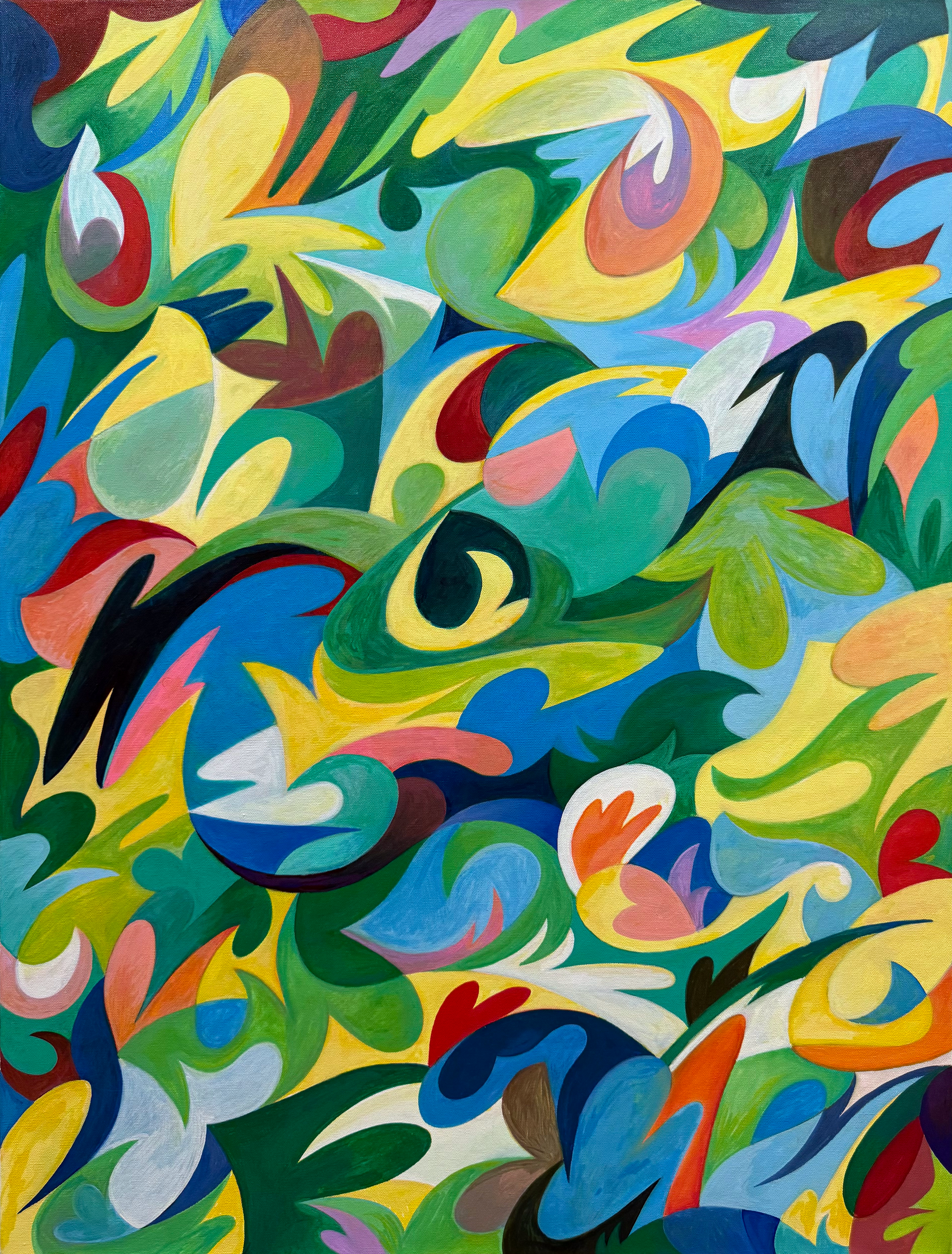 baroque, 30 x 40, 2025