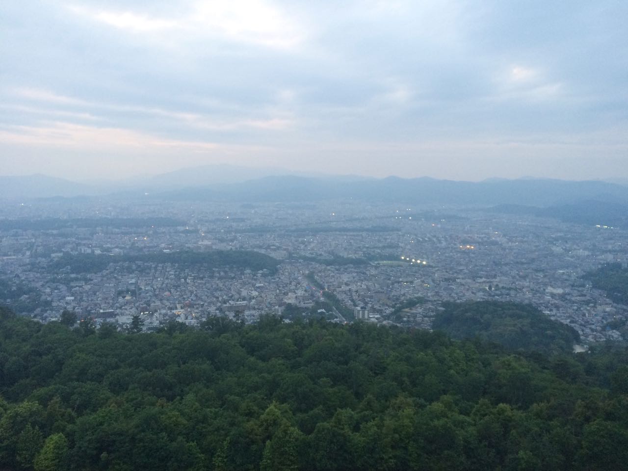 View from Daimonji