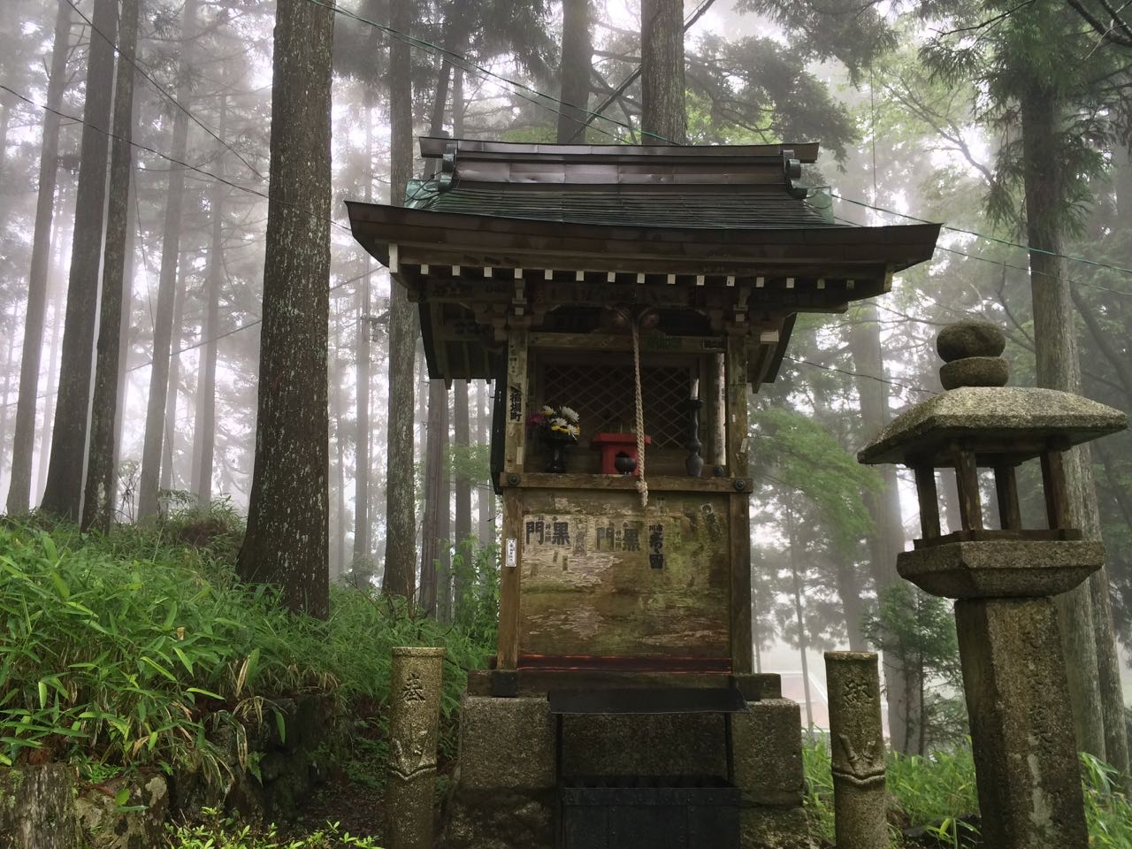 Mountain mist on Hiei-zan
