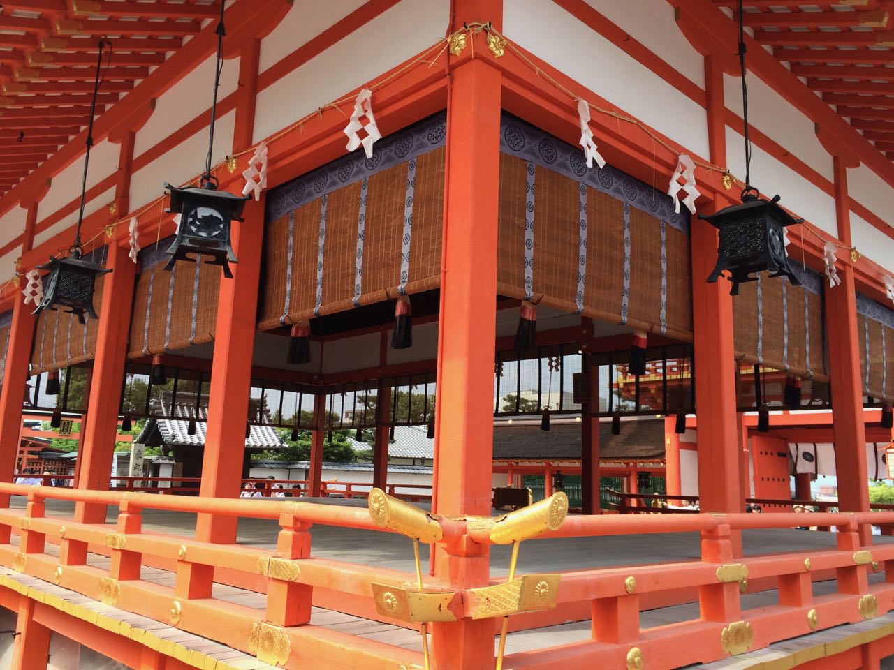 Shrine at the bottom of Mt. Inari