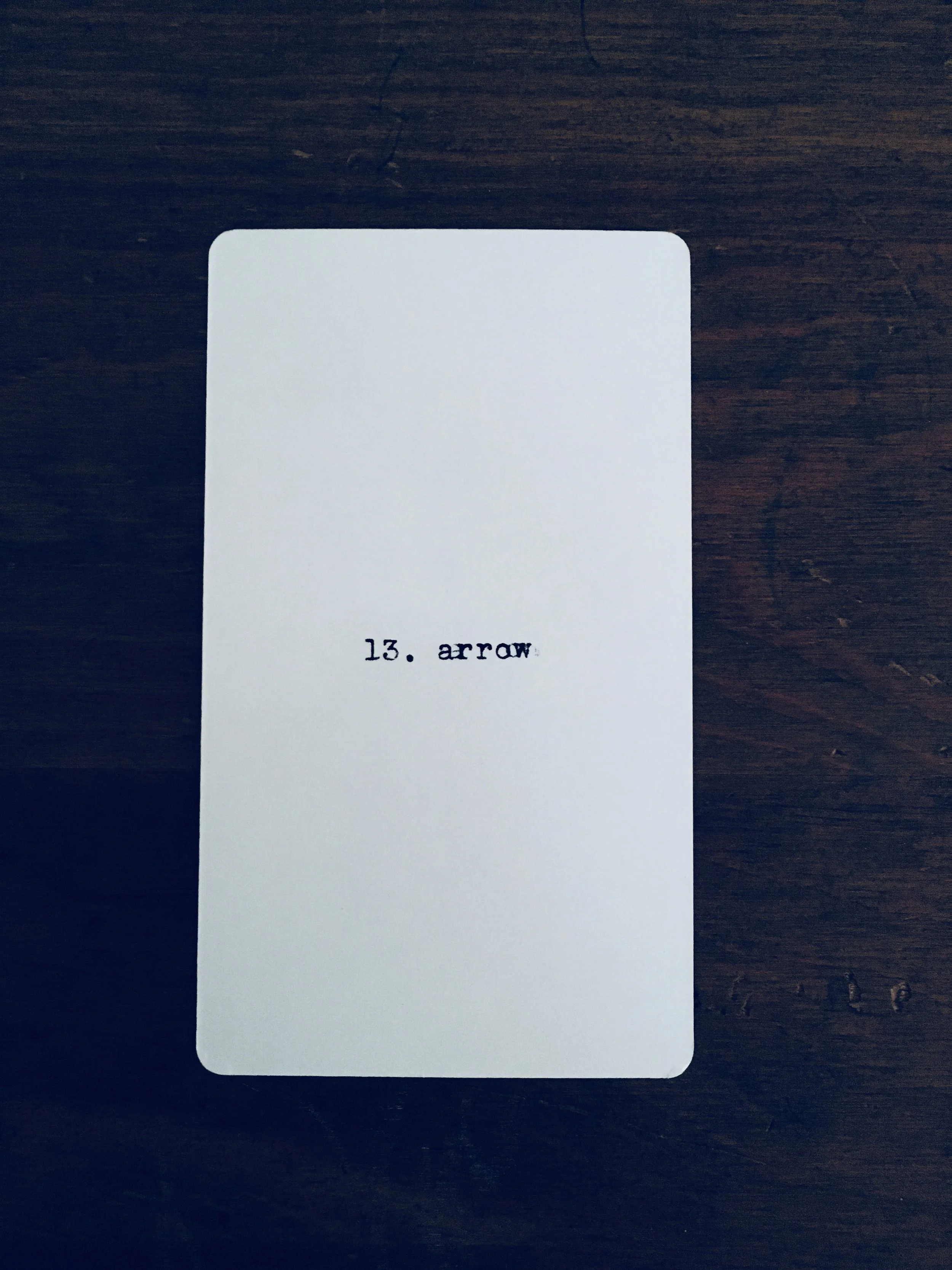 Aries: 13. arrow