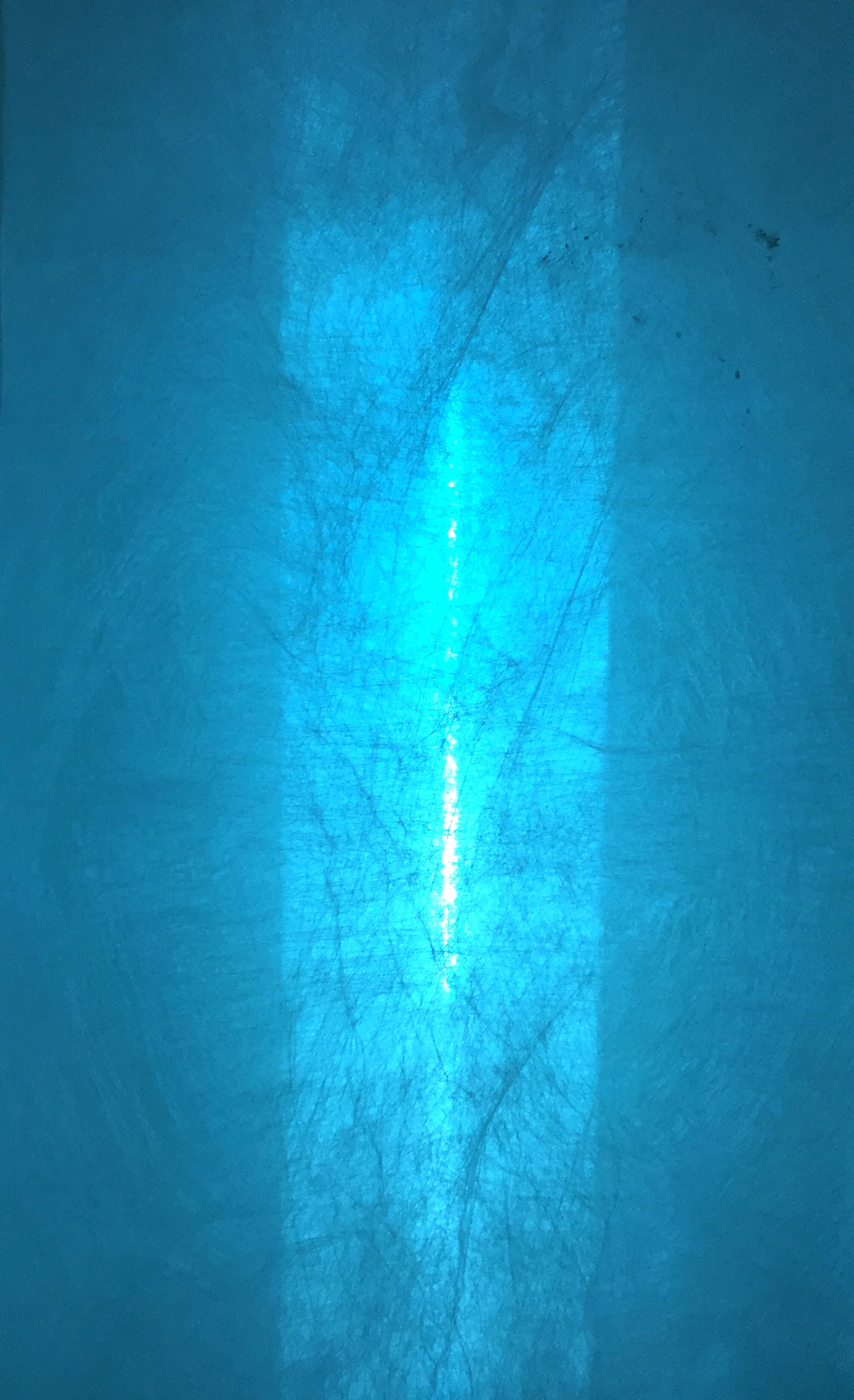 Untitled (Blue Light) detail
