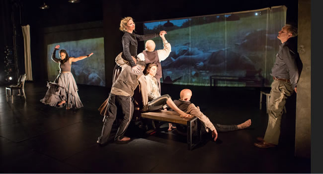The company of Healing Wars (Photo: Teresa Wood)