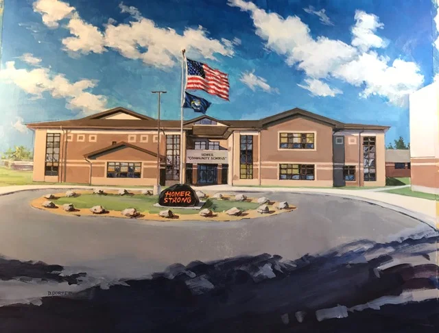 Acrylic Architectural Rendering