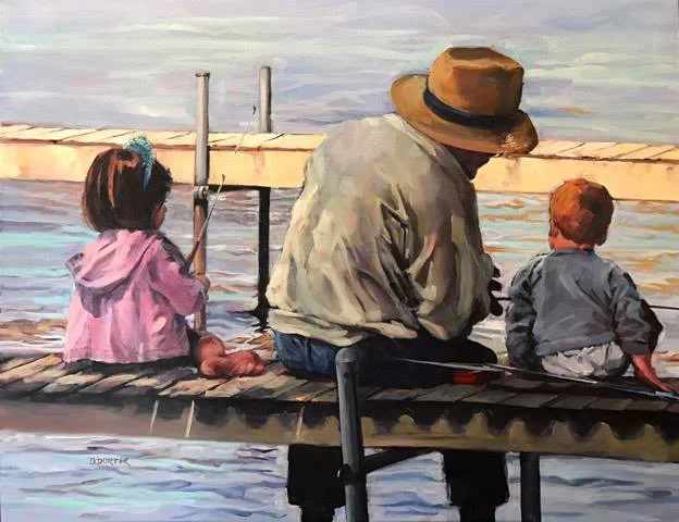 Acrylic (from customer provided photo)
