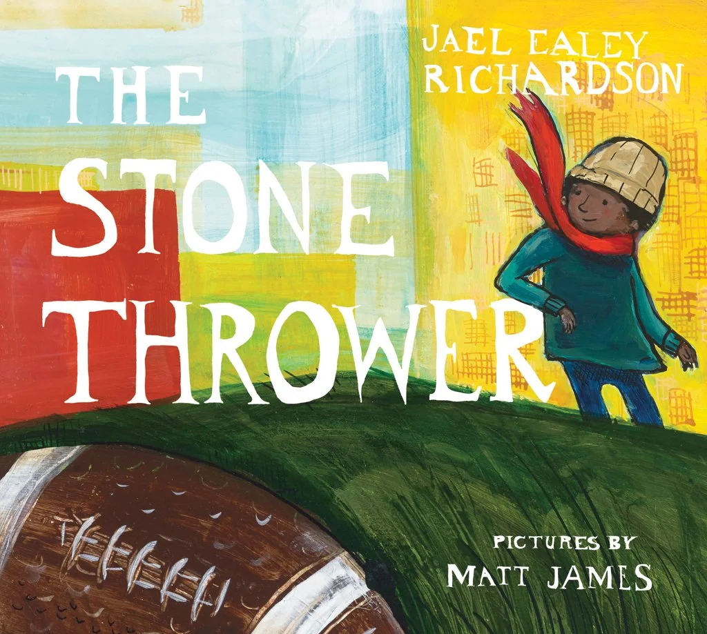 Groundwood Book's 2016 edition of The Stone Thrower.
