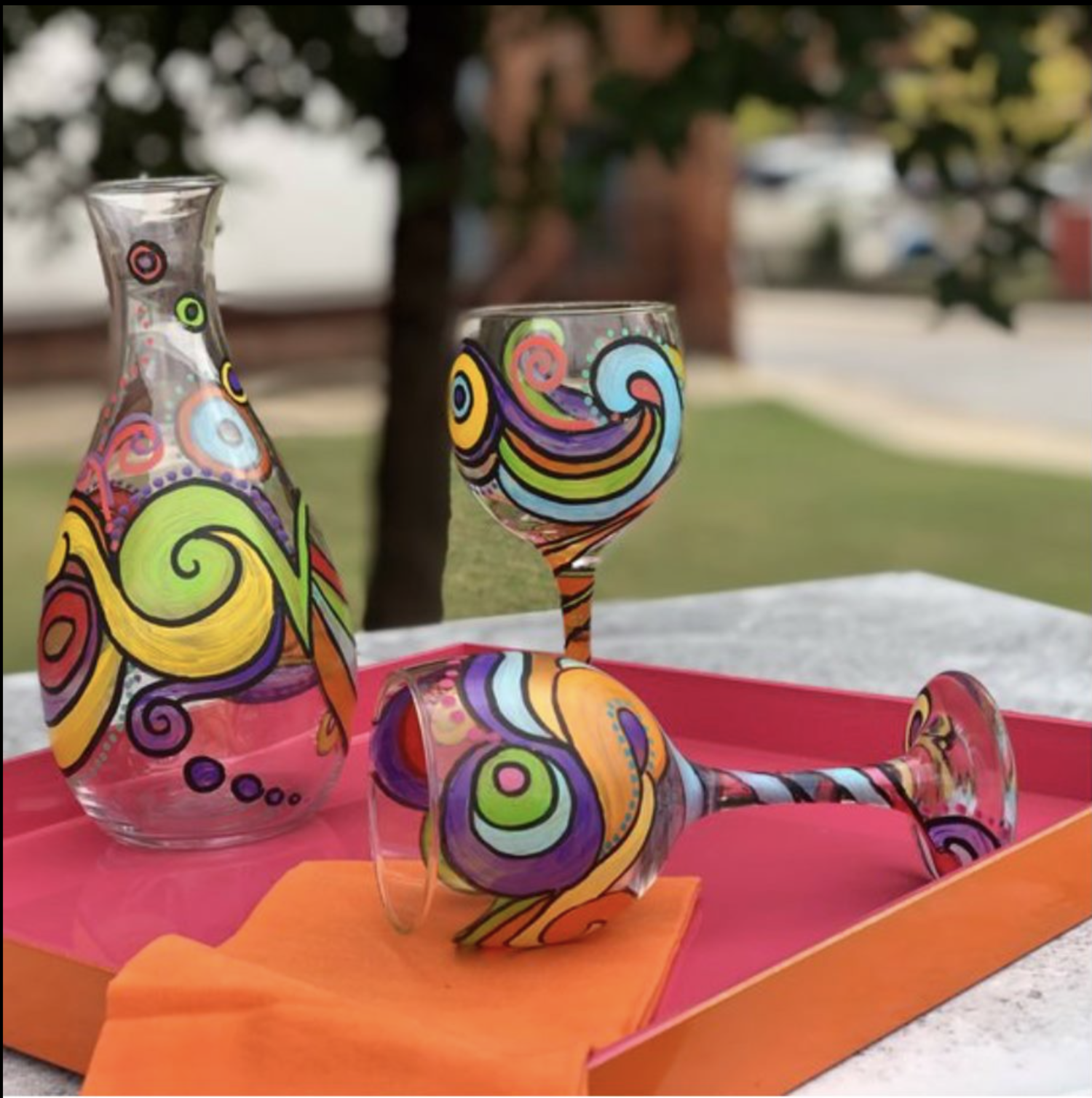 Carafe & Glass Painting Party — Red Door 104