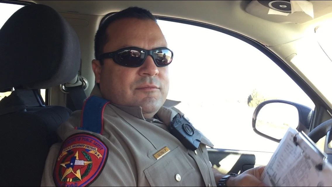 Crossing over into Texas, I was caught in a speed trap. Instead of just handing over my license, I was directed to sit in the officer’s patrol car to await a background check. As Henry watched us through the rear window of our Jeep, the officer explained that my California plates added a heightened level of protocol due to a less than congenial “reciprocal relationship” between states, whatever that meant. Nevertheless, he was friendly and talkative, and after calling in my details he asked about my film project. I briefly described what it was about, and then asked if he might be up for a quick interview via my iPhone while we waited. He agreed, and a portion now appears in the trailer above.