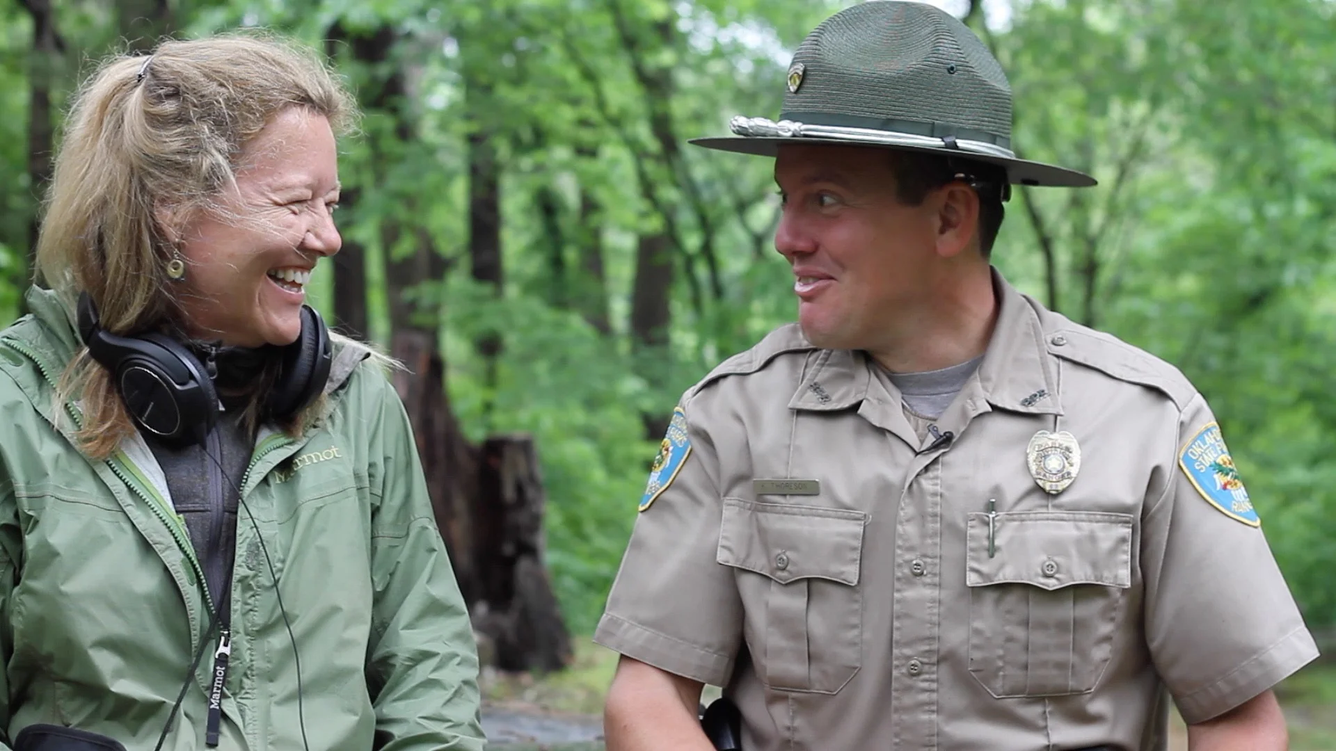 One of my favorite interview experiences - I met Ranger Kyle Thoreson outside Bartlesville Oklahoma at Osage State Park, where Henry and I were camping. He found us during his evening check on a rainy night, sleeping in the back of our Jeep because I had left our tent poles in a field back in Missouri. Not only did he agree to an interview the next morning on his day off, but he located some tent poles in the park’s lost and found and cut them to fit our little tent, which we slept in for the next many months, always remembering Kyle’s kindness.