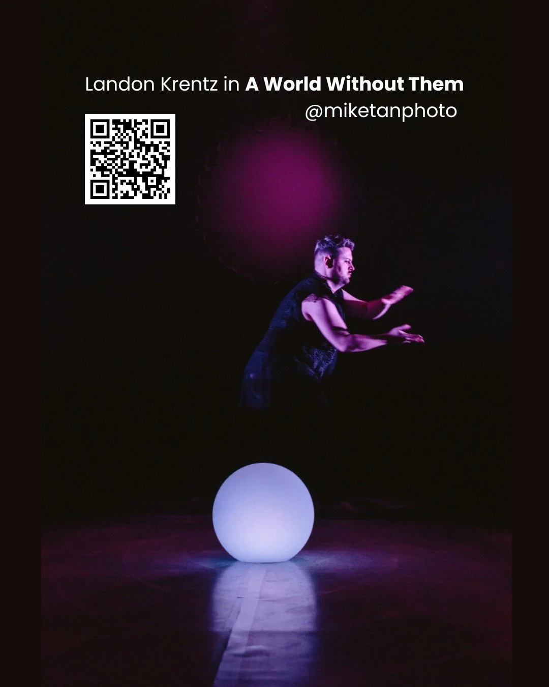 Thanks to @miketanphoto for these gorgeous new shots of @landon_krentz in A World Without Them, @ghostrivertheatre 's stunning new co-production currently on stage. (See FB for more great images! 😍)

We are entering our final week of performances an