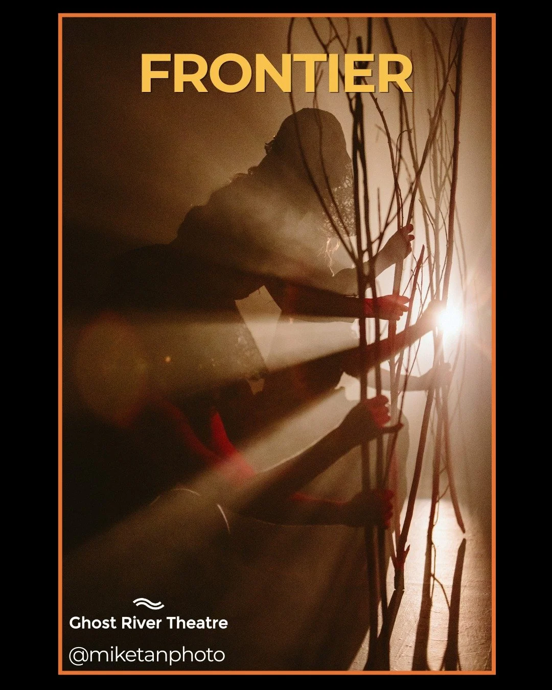 Its Opening Night! @ghostrivertheatre is thrilled to present Frontier, a new, physically driven epic of survival on the prairie frontier, created by Jamie Konchak and Eric Rose.

Thanks to Mike Tan for these beautiful photos captured during rehearsal