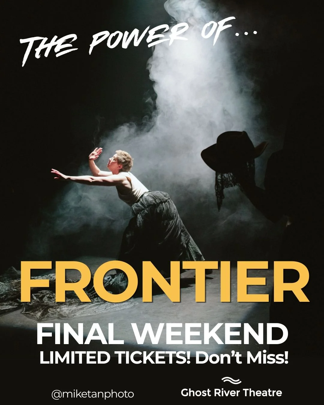 🔥 FINAL WEEKEND &mdash; FRONTIER 🔥

A wordless, physically-driven epic of survival. A woman drags her grief upriver through the raw, untamed foothills of 1800s Alberta, pursued by dangers real and imagined.

⚠️ LIMITED TICKETS REMAIN!

📍 West Vill
