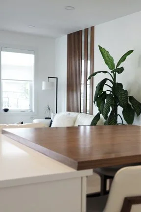 Slat Wall Living Room