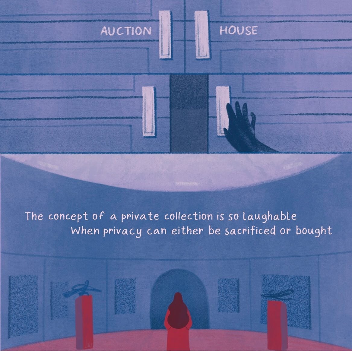 For the end of National Poetry Month, @washingtonpost asked 3 poets and 3 illustrators to collaborate on illustrated poems. I am so gobsmacked that my new poem, &ldquo;Auction House,&rdquo; was interpreted and illustrated by the brilliantly talented 