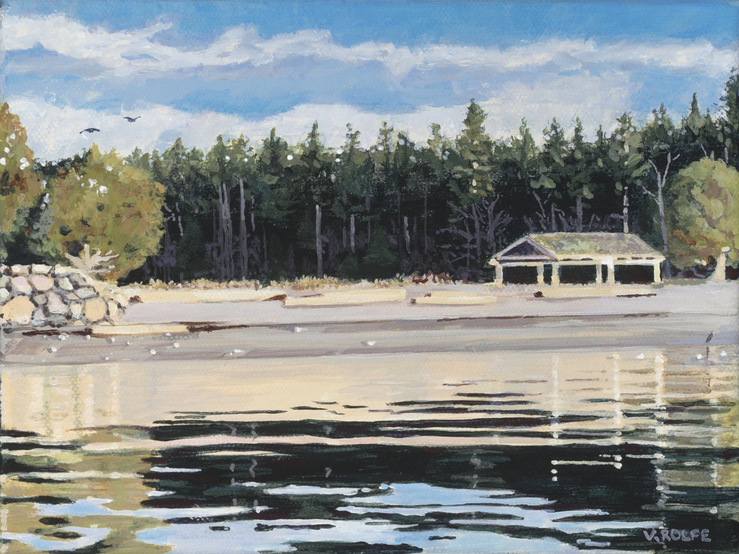Biscoe Beach, Piers Island