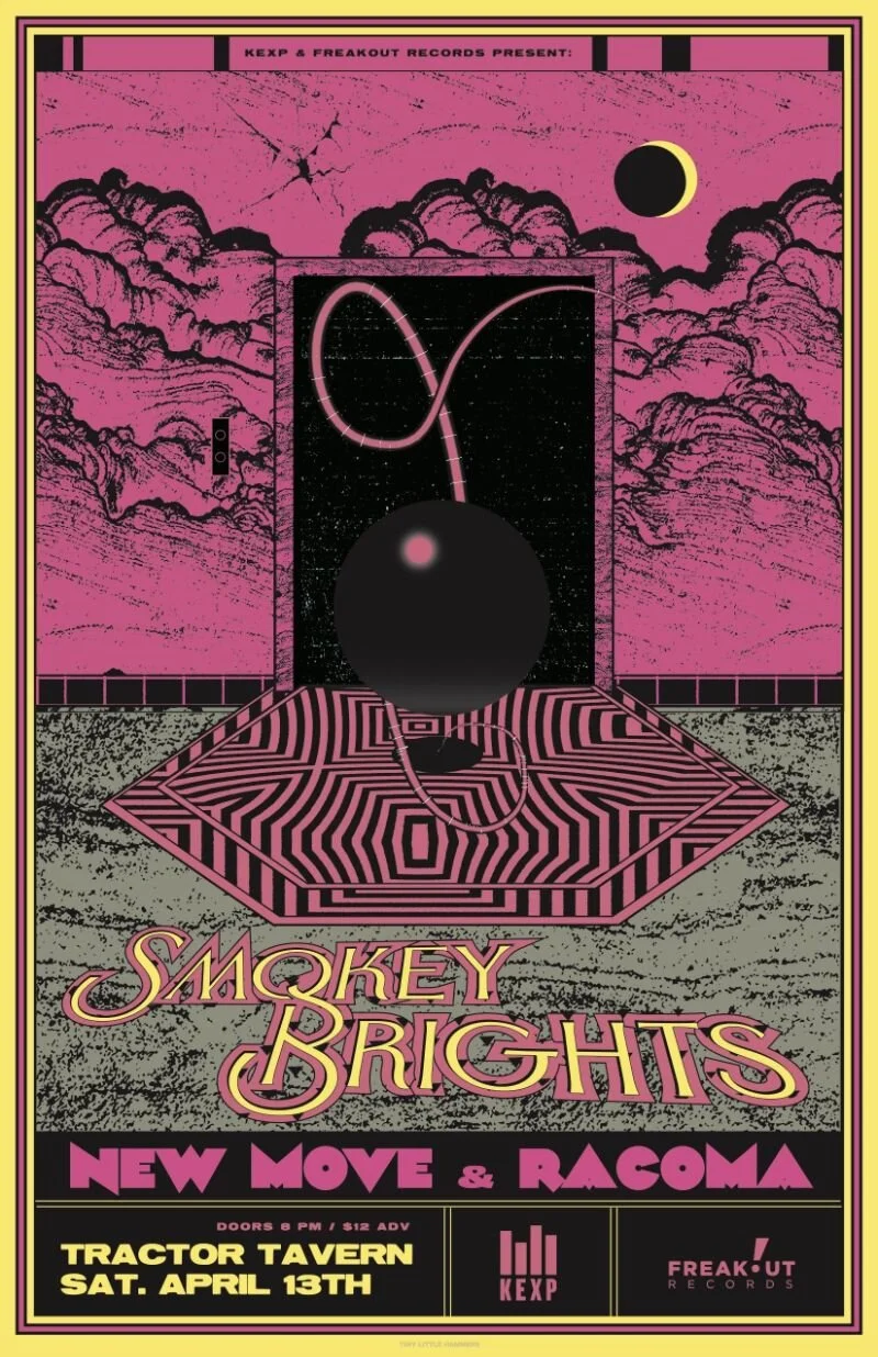 KEXP and Freakout Records Present: Smokey Brights w/ New Move and Racoma April 13 at Tractor Tavern