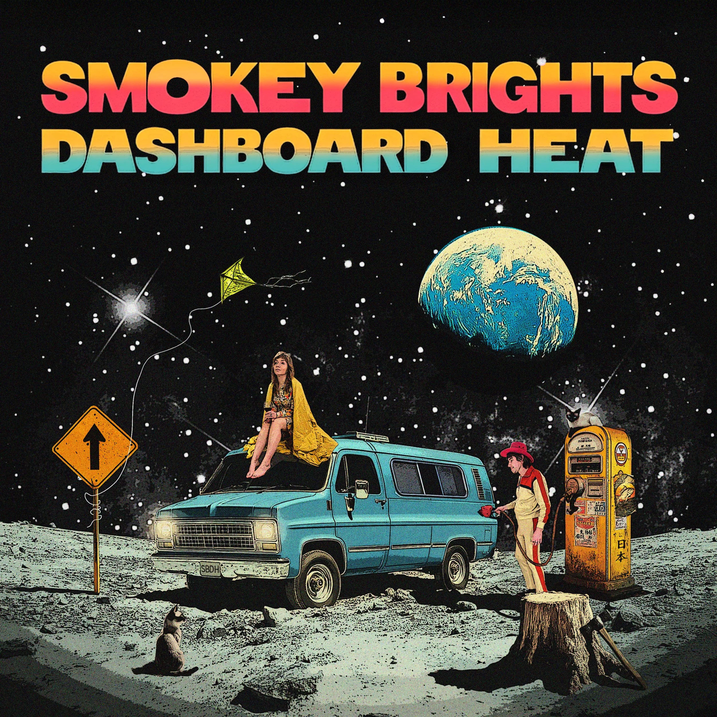 Dashboard Heat "indigo sky" Blue Vinyl