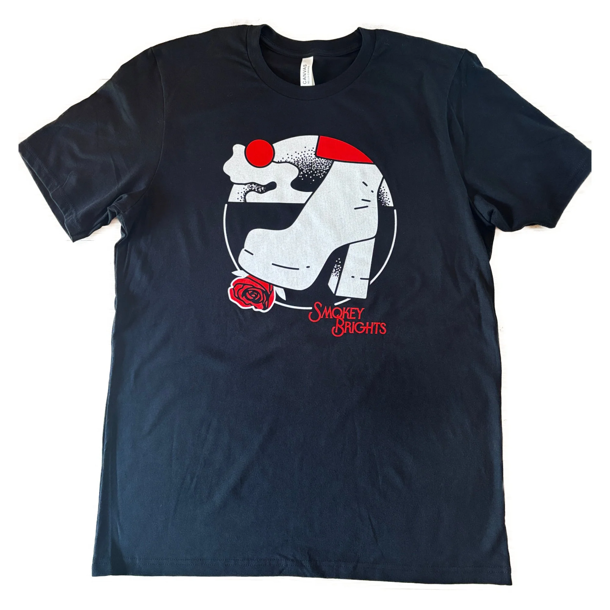 Desert Rose "Boot Tee" on Black