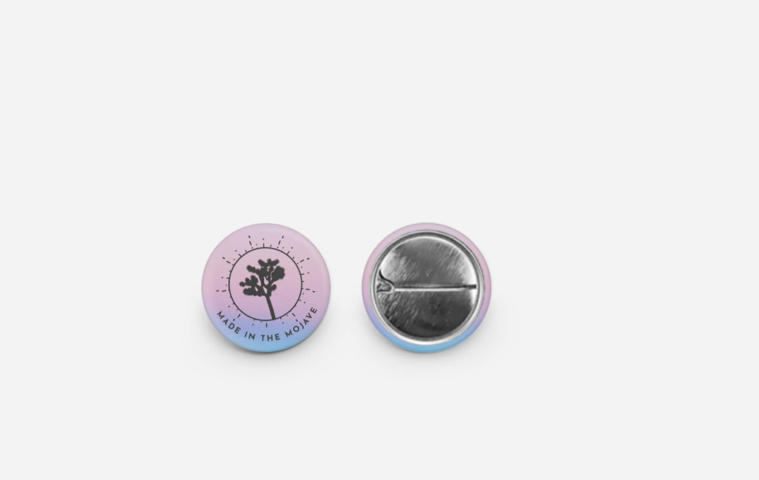 Made in the Mojave 1" Desert Sky Pins/Buttons