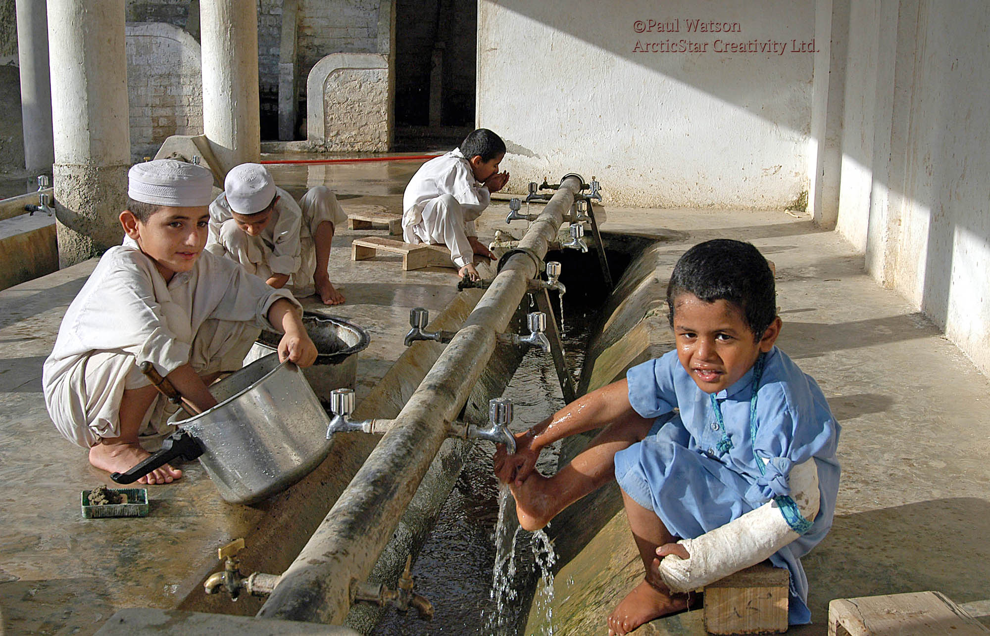 Washing for Prayer