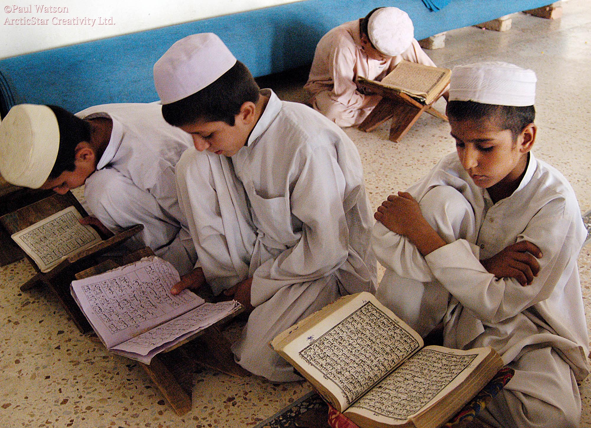 Reciting the Koran