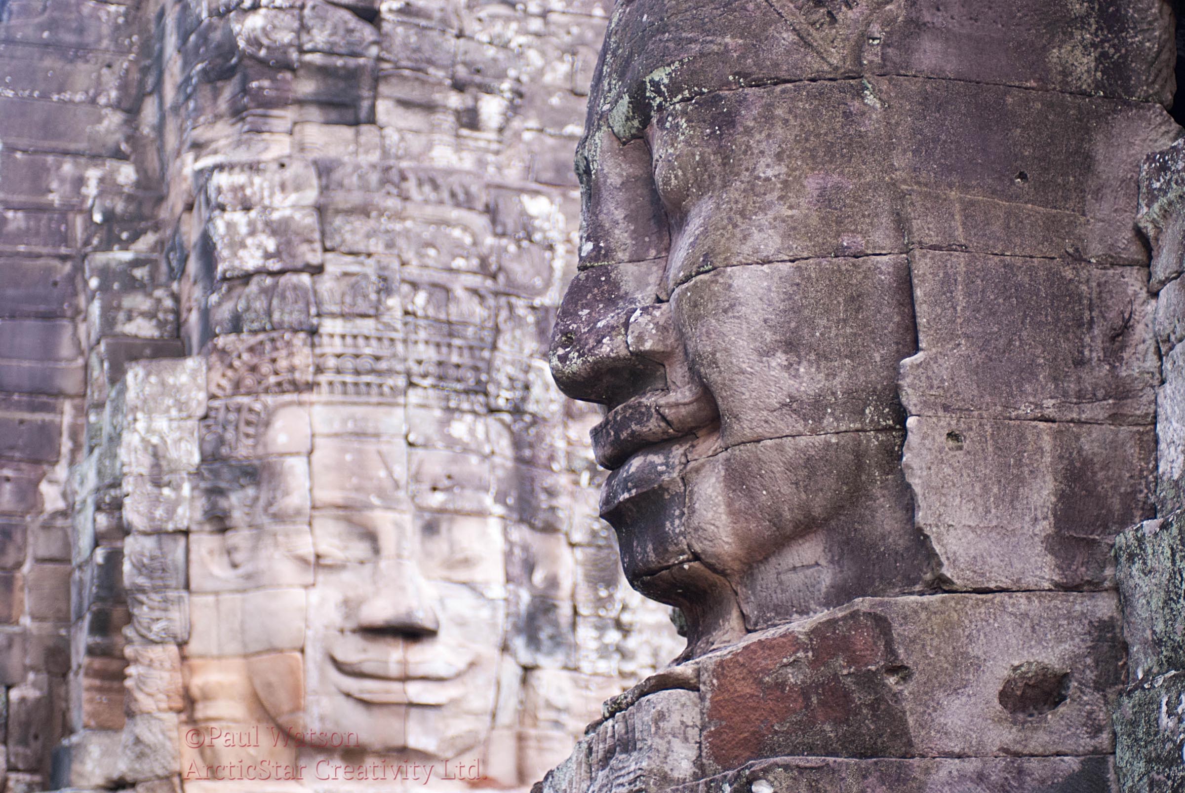 Stone faced