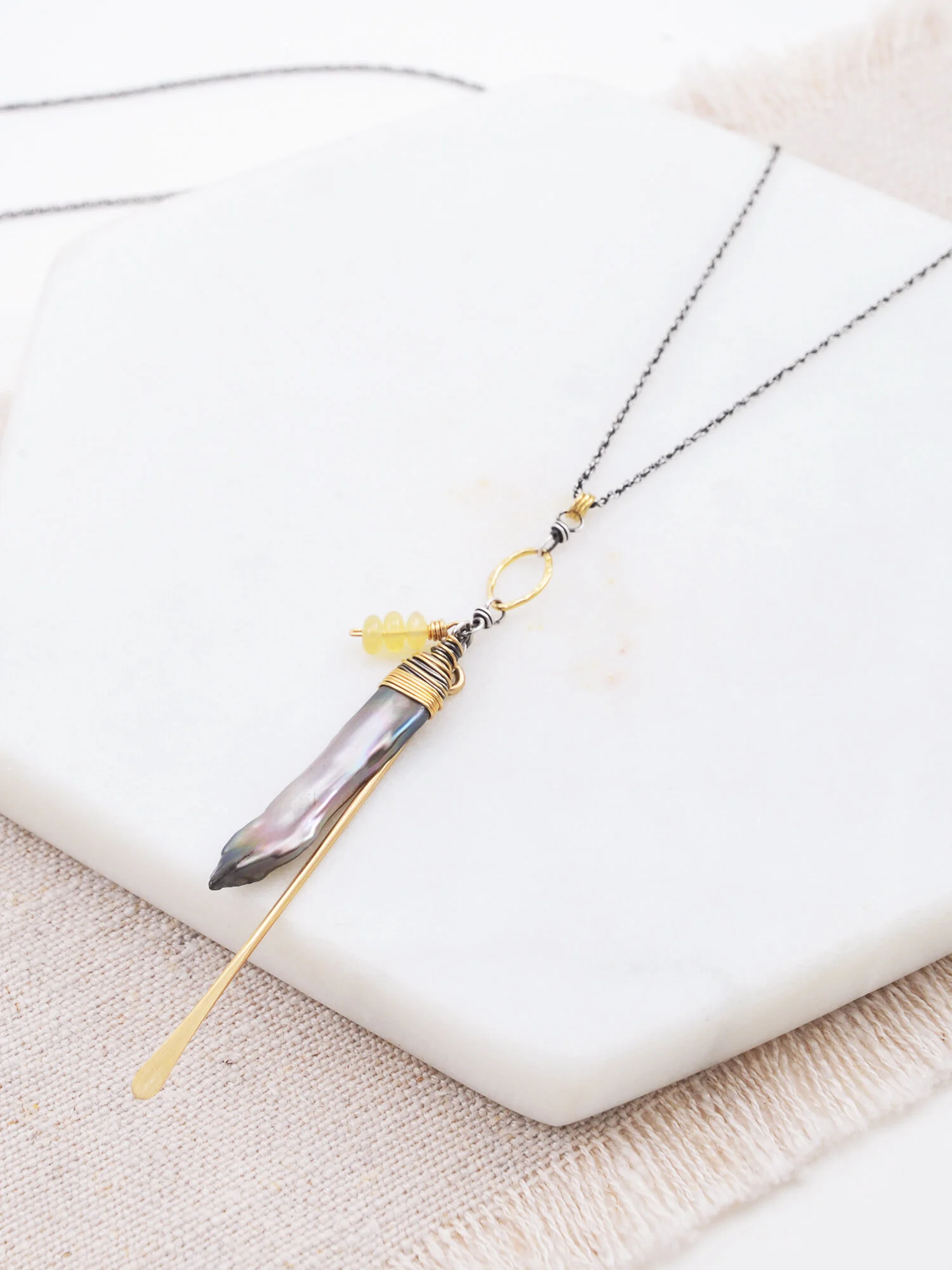 Olivia Necklace — Amy Olson Jewelry
