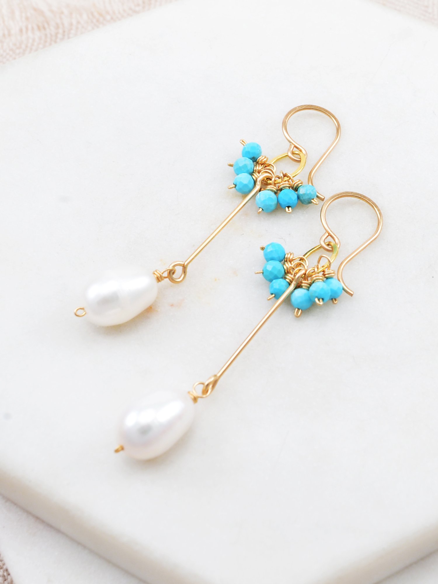 turquoiseclusterpearldropearrings.jpg