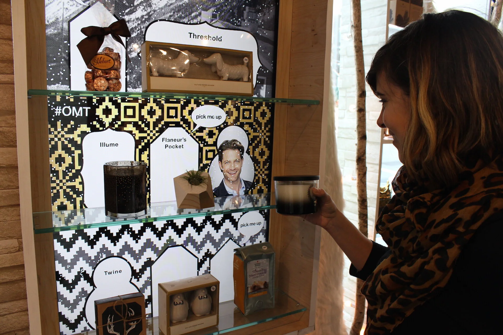 Target Interactive Shelf at STORY