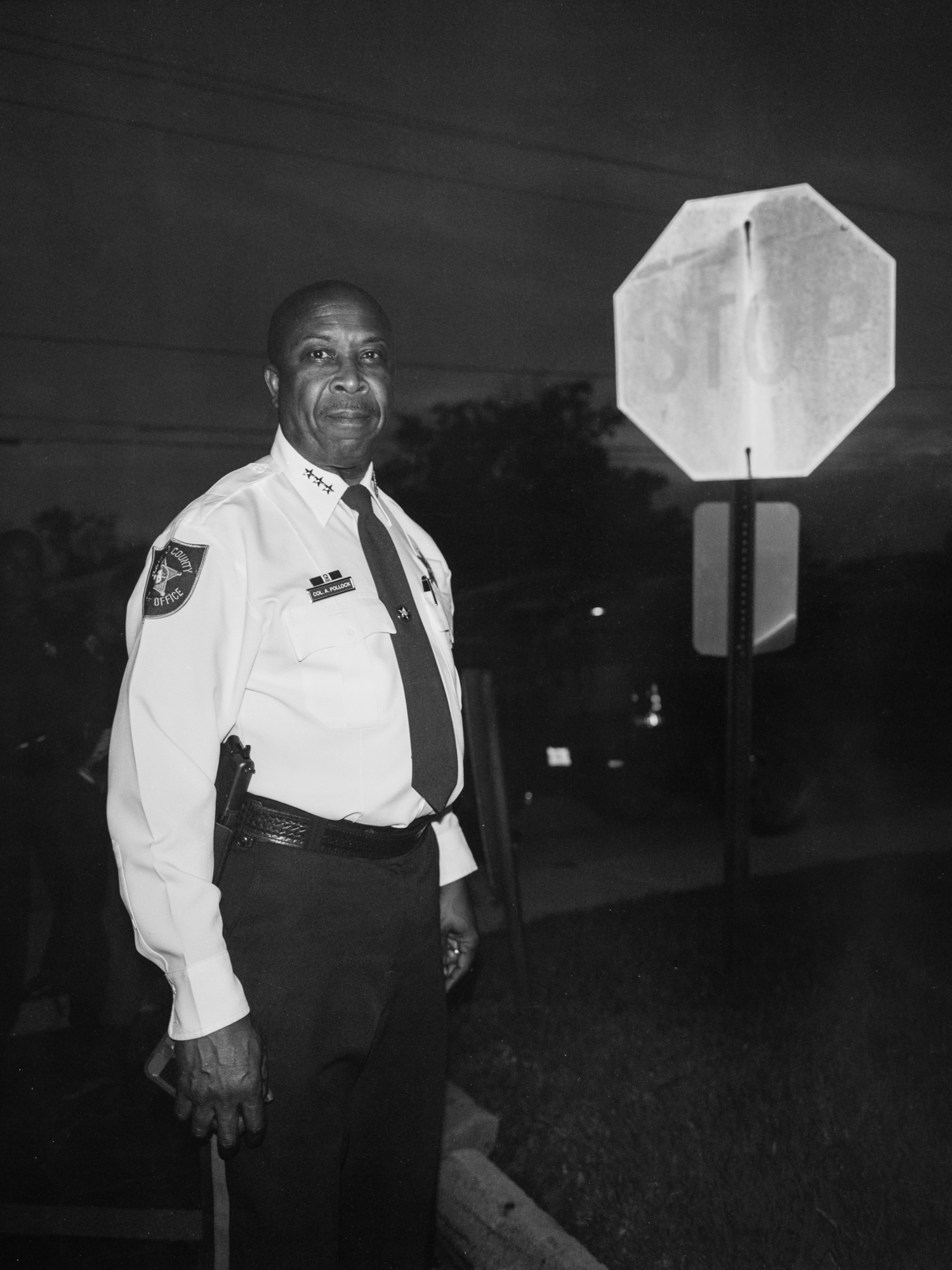 Colonel Al Pollock while attending a Community Peace Rally, in response to the acquittal of George Zimmerman in the fatal shooting of Trayvon Martin. New Mount Olive Baptist Church, Fort Lauderdale, FL - 2013