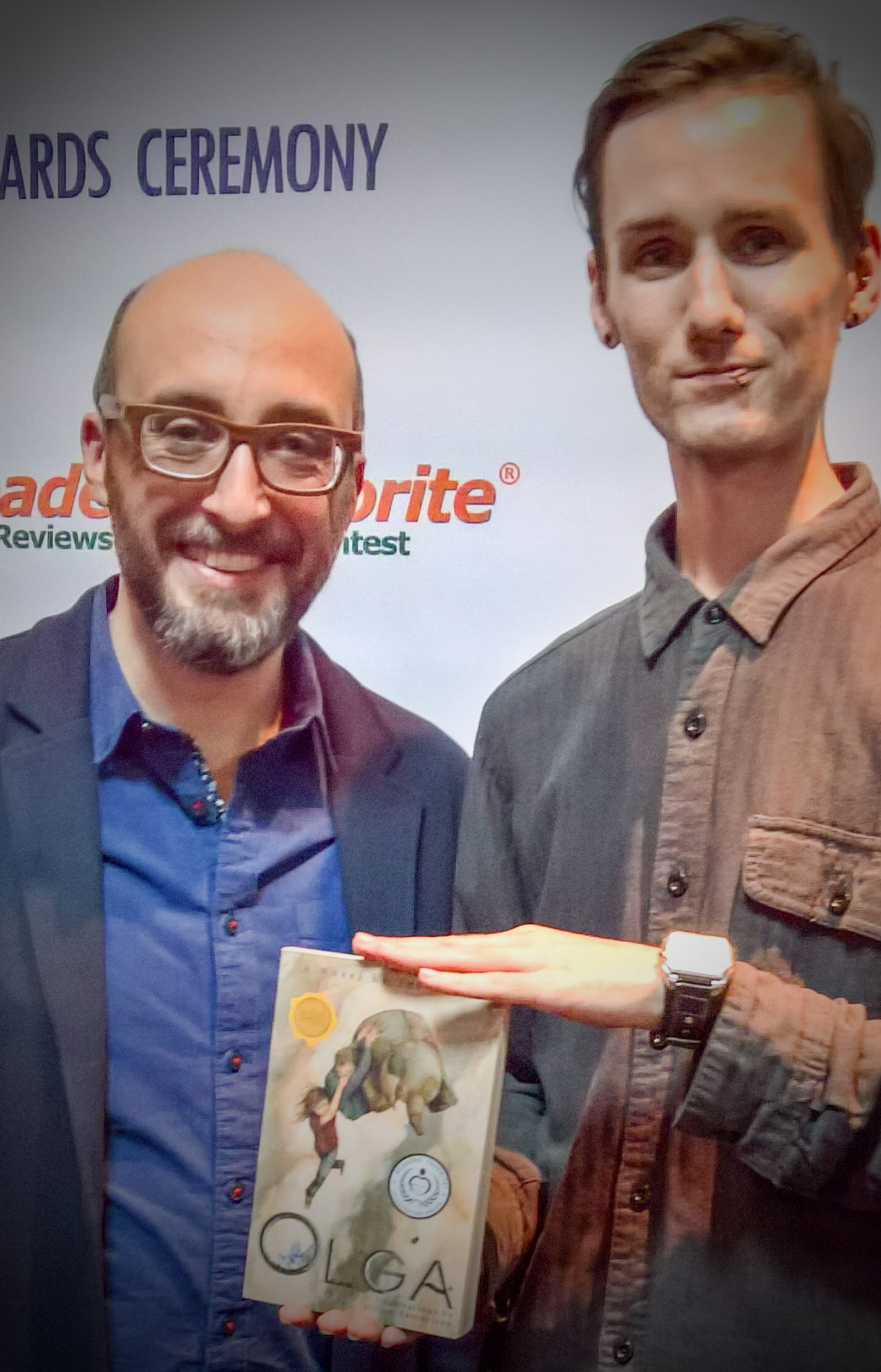 At the Readers Favorite Awards