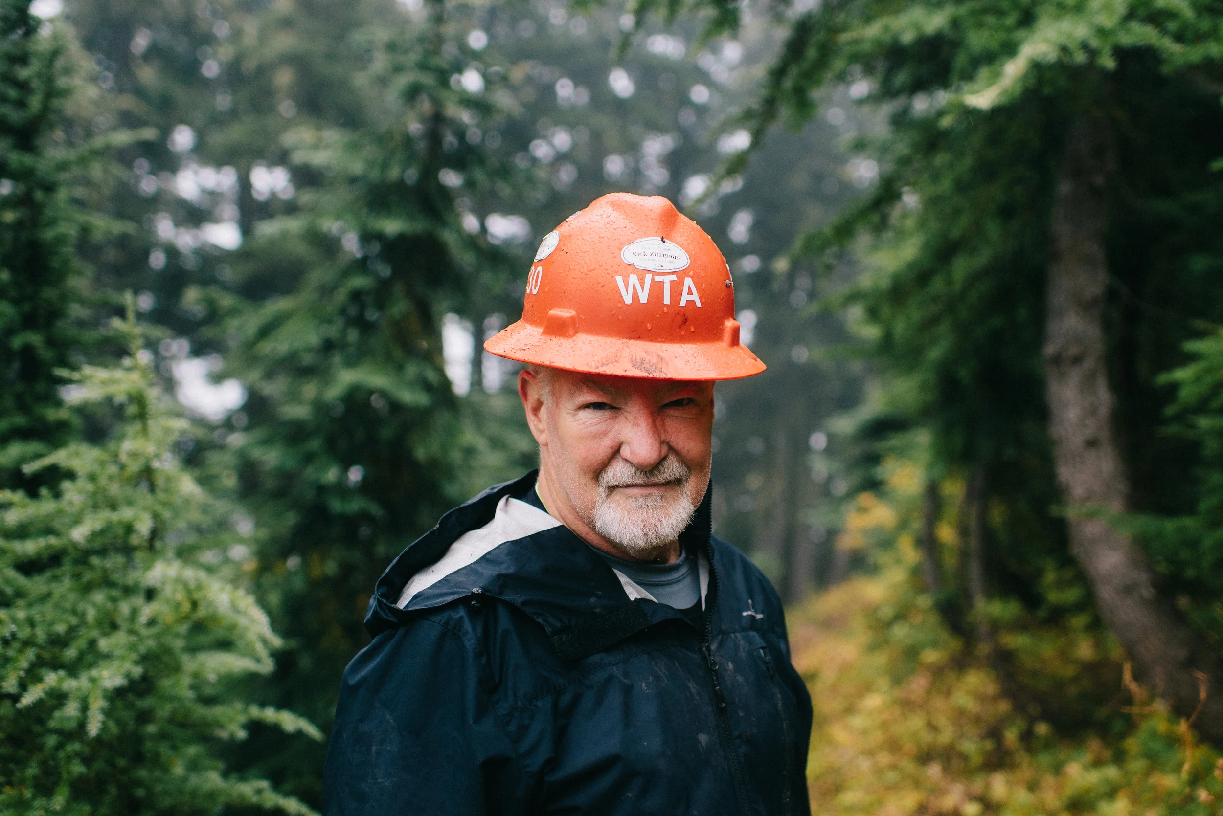 Met some amazing WTA volunteers, Rick was one of them, September 2015