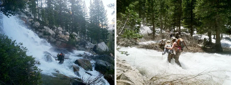 Some intense river crossings.