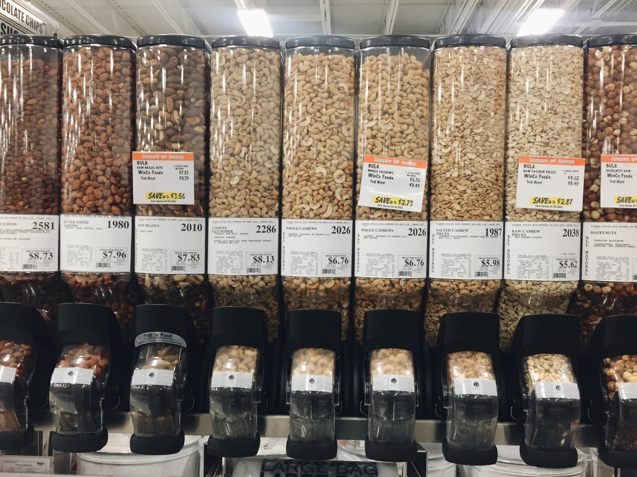 So many nuts for so cheap.