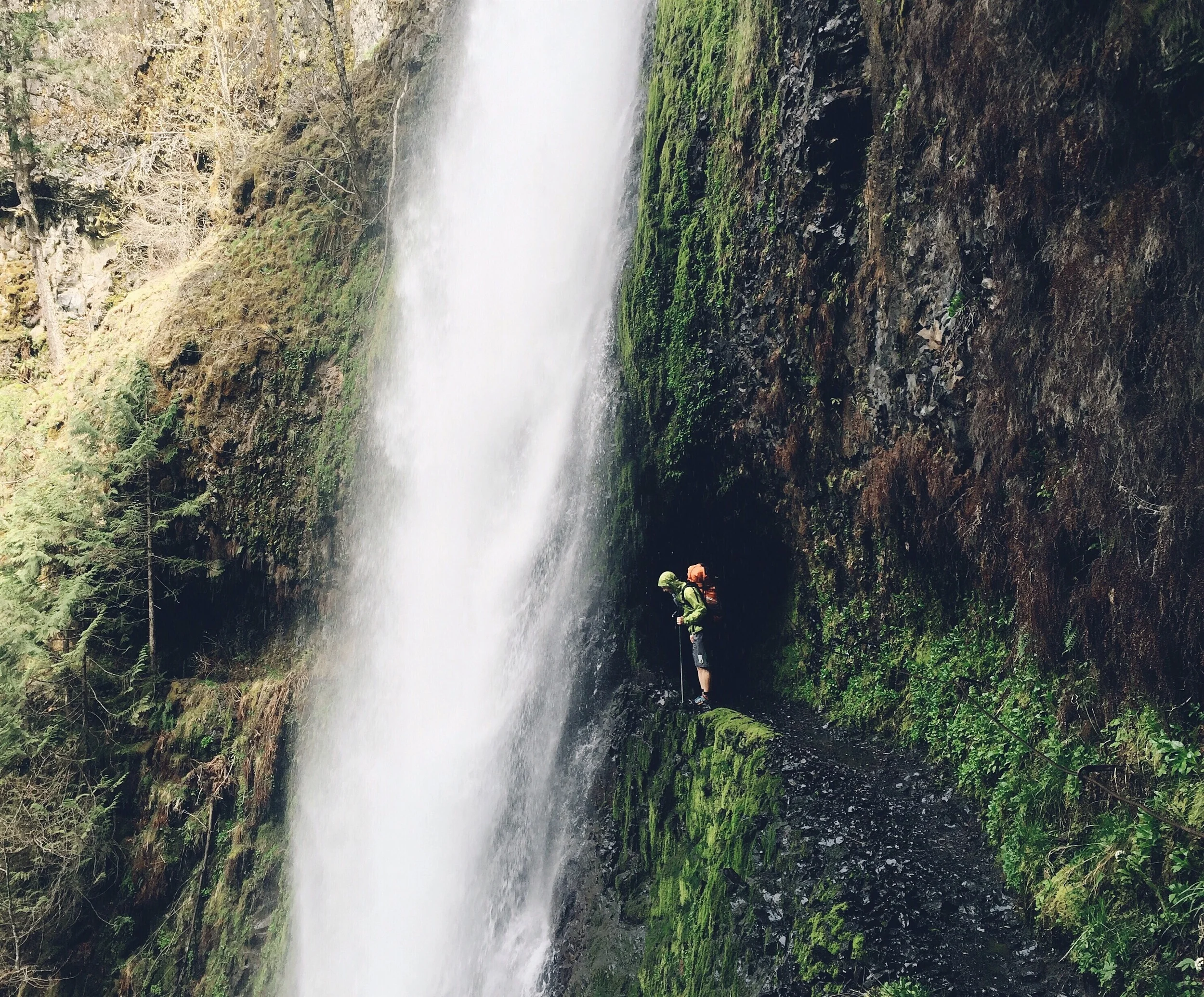 Tunnel Falls, where my body was broken.