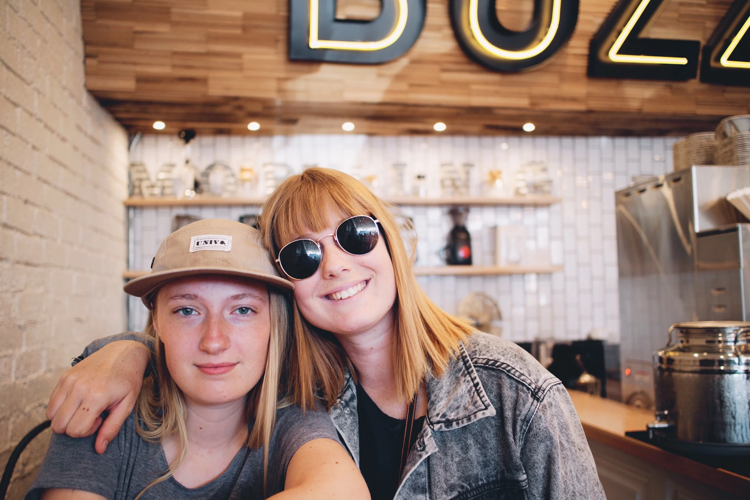 Aubrey and Amanda, sisters forever.
