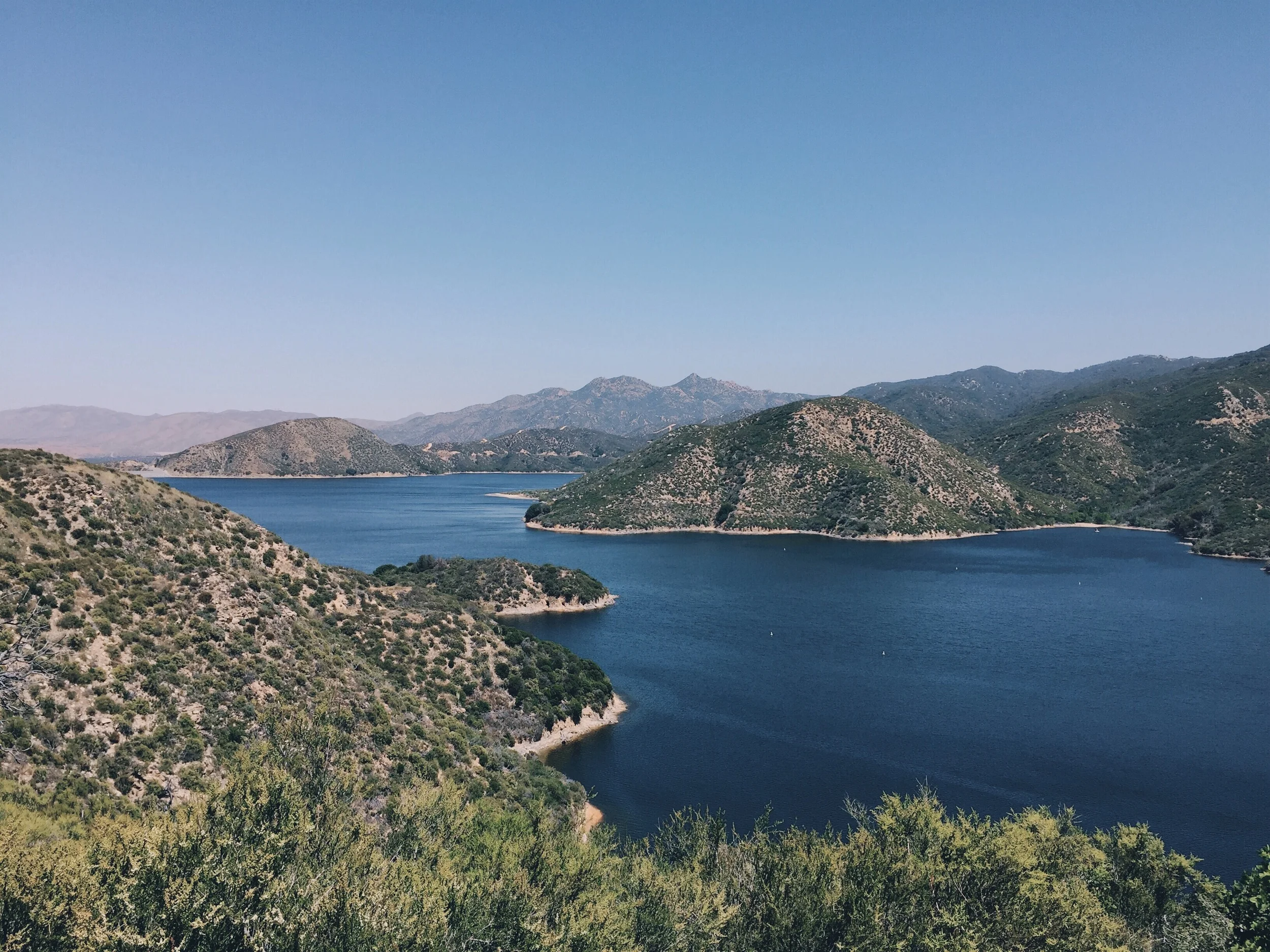 Silverwood Lake.