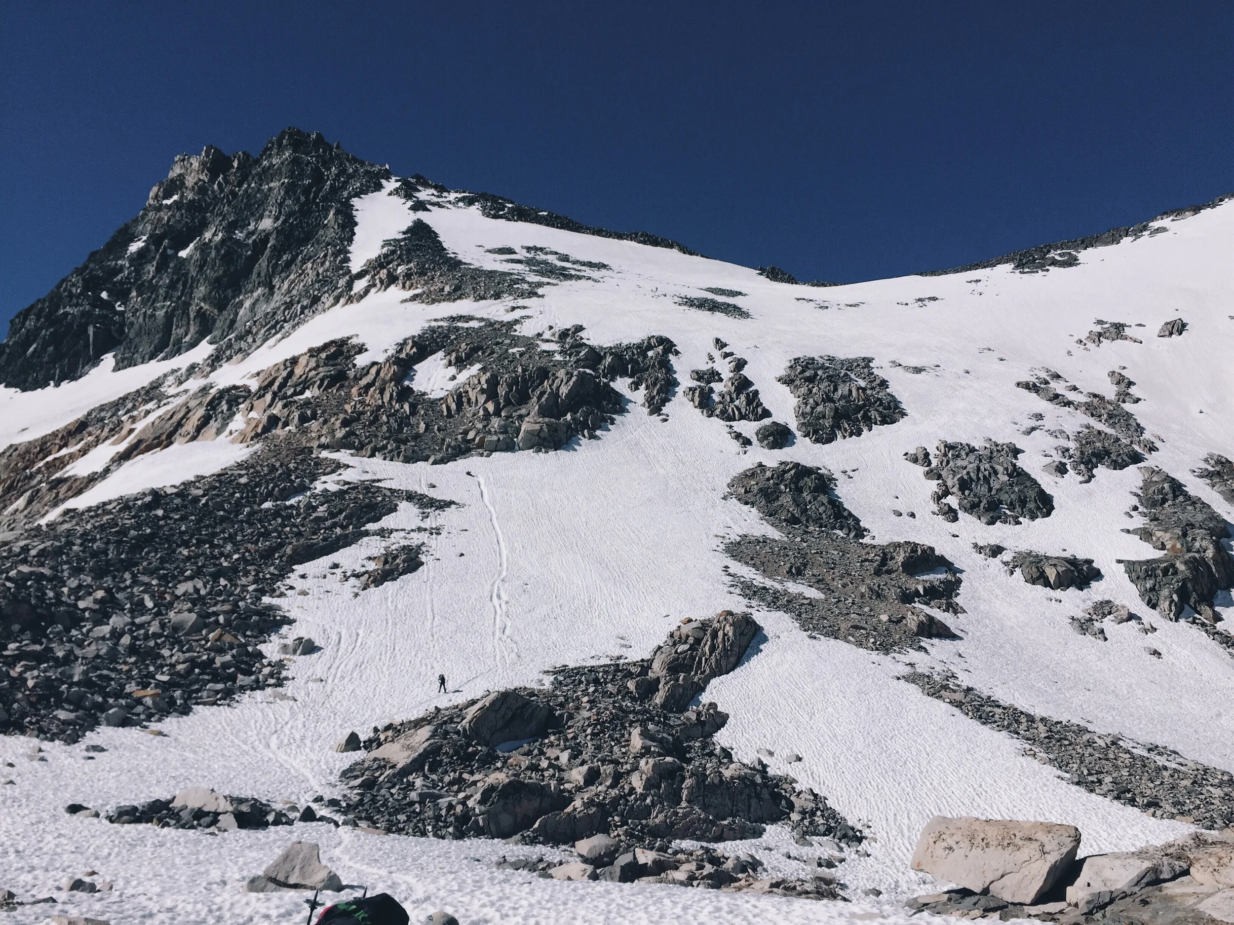 Glissade chute that I didn't go down. 