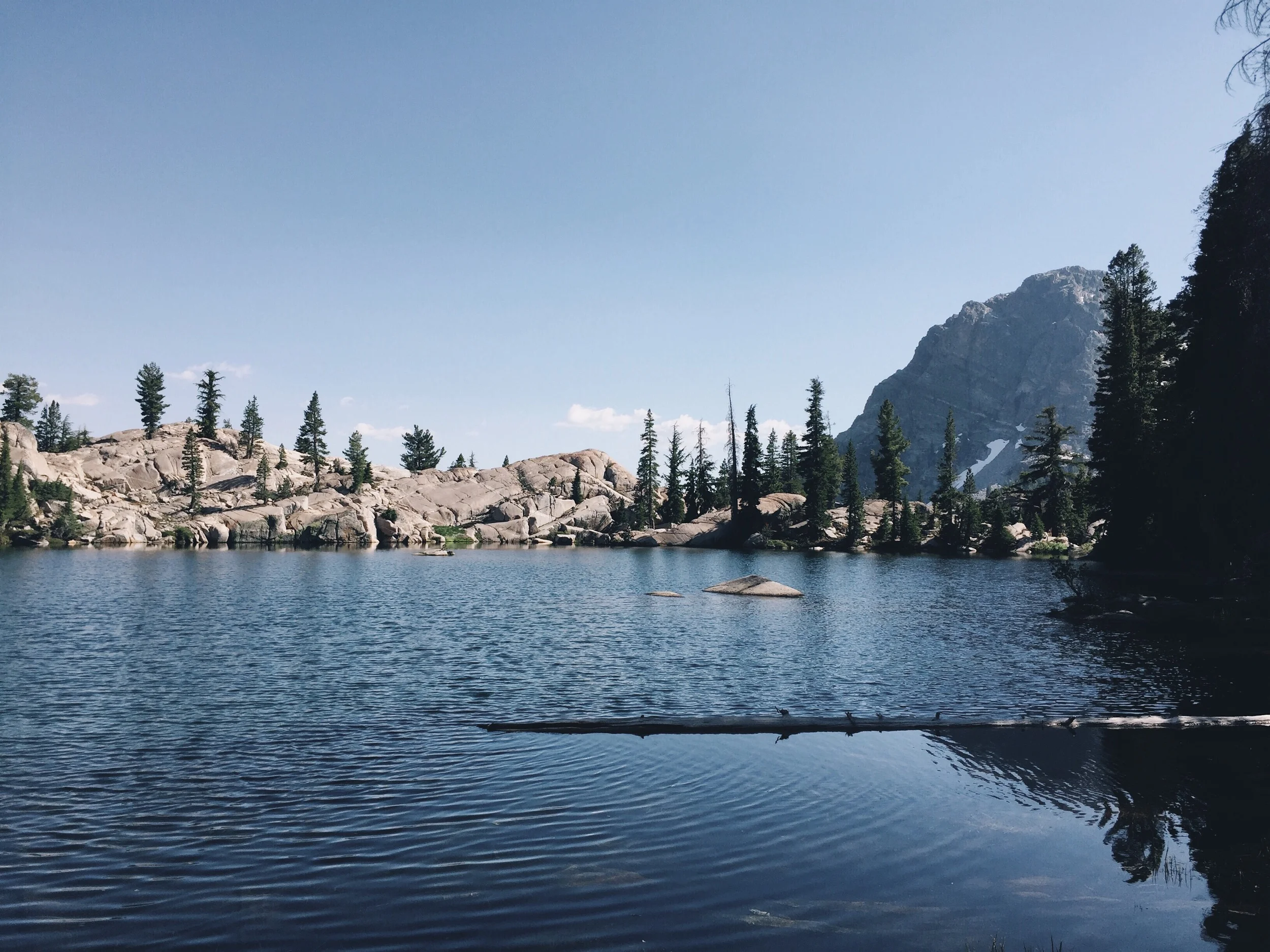 There's always a hidden alpiune lake after some climb.
