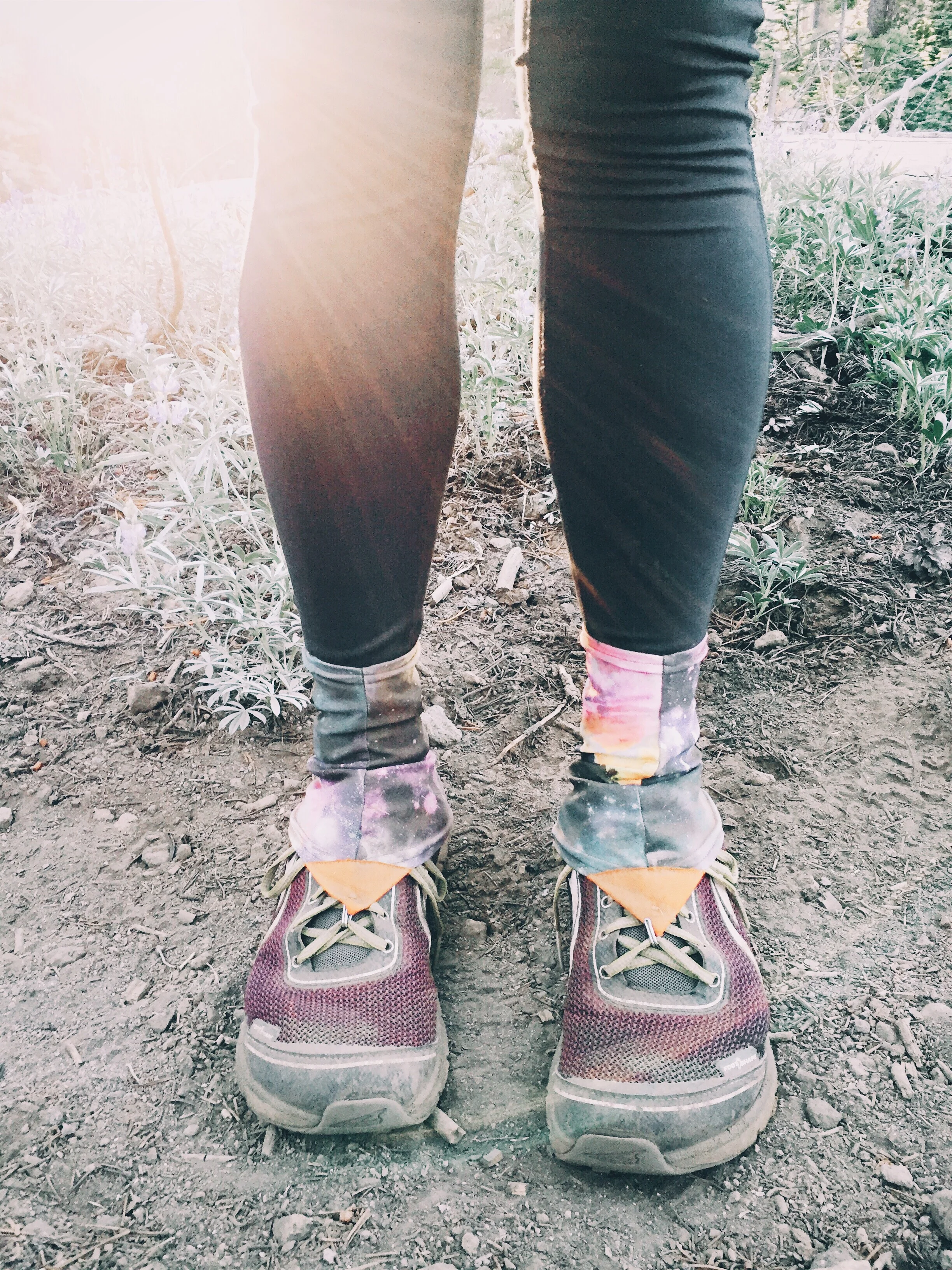 Morning legging time.