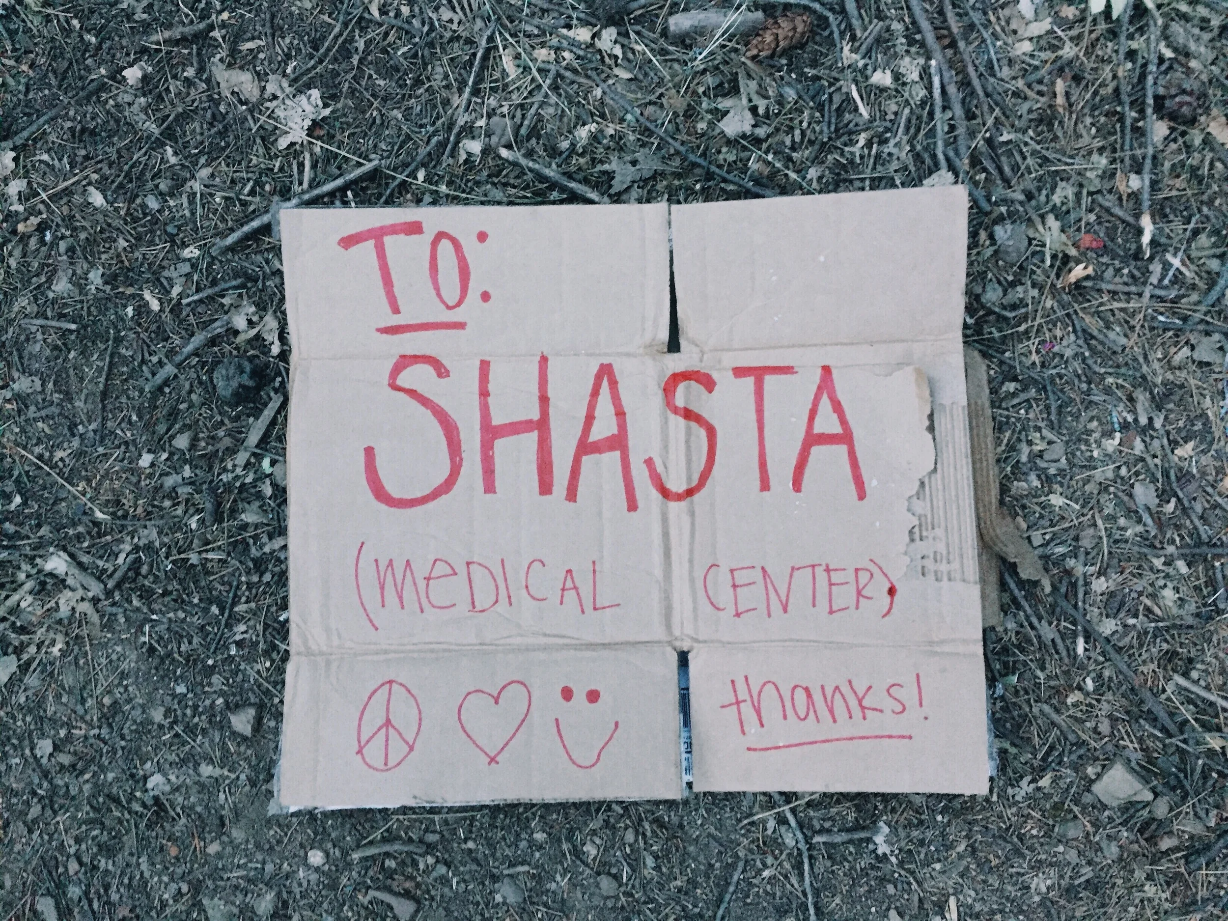 My hitching sign.