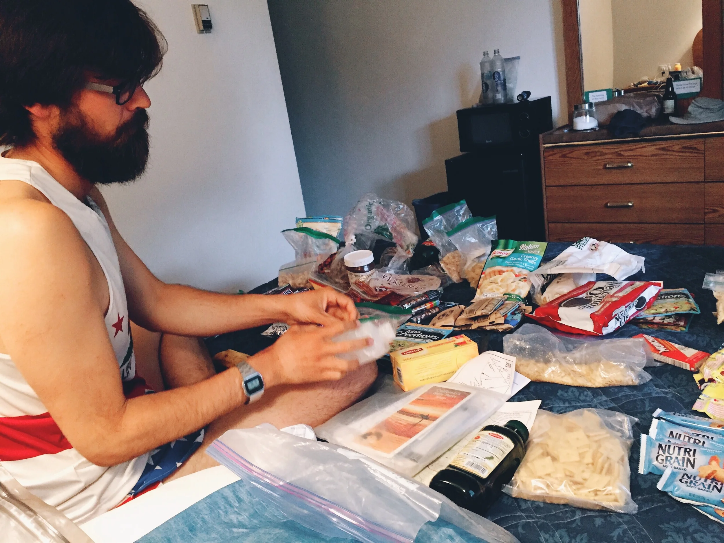 Food organize party.
