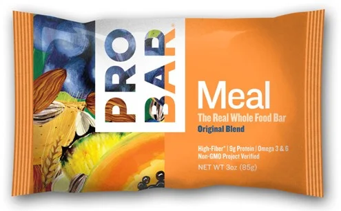 Okay, I LOOOVE pro bars!! Mainly bc I never overdid it with bars in the beginning, I ate them very sparingly. Packed with tons of calories and fats, kinda sugary and expensive though.