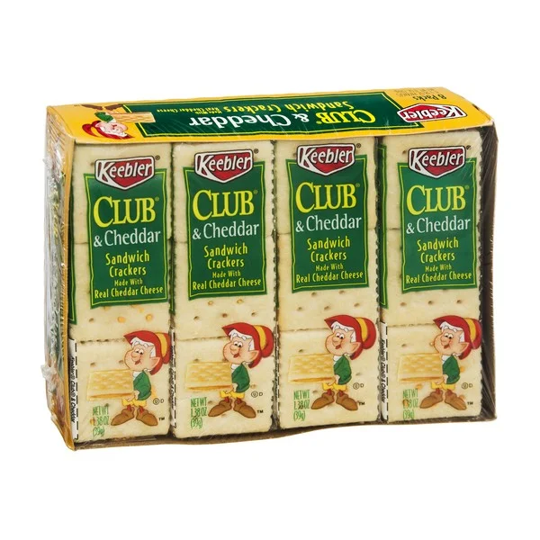 I didn't get these often bc I always forgot about them, but they're a great salty snack to eat amongst all my sugar things. They get smashed and crumbs everywhere but were good.