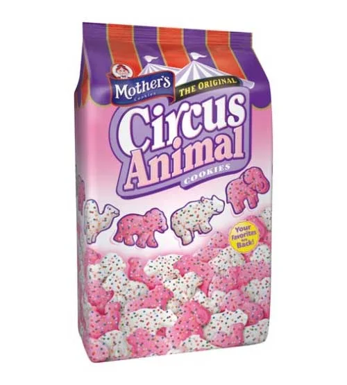 Animal crackers! My other fav. Would munch on a few throughout the day.
