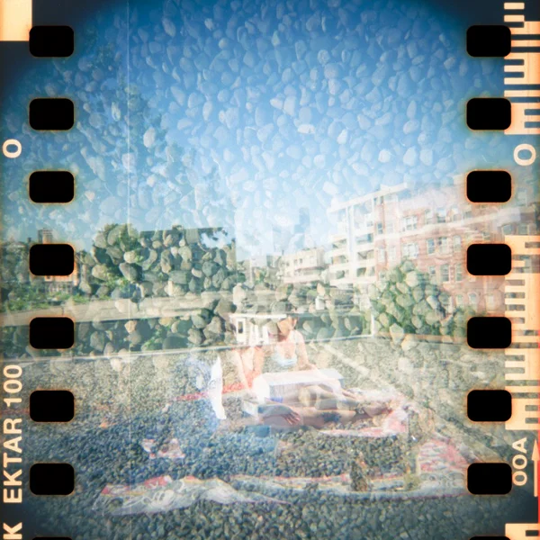 Can't forget about those double exposures and shooting over the sprocket holes