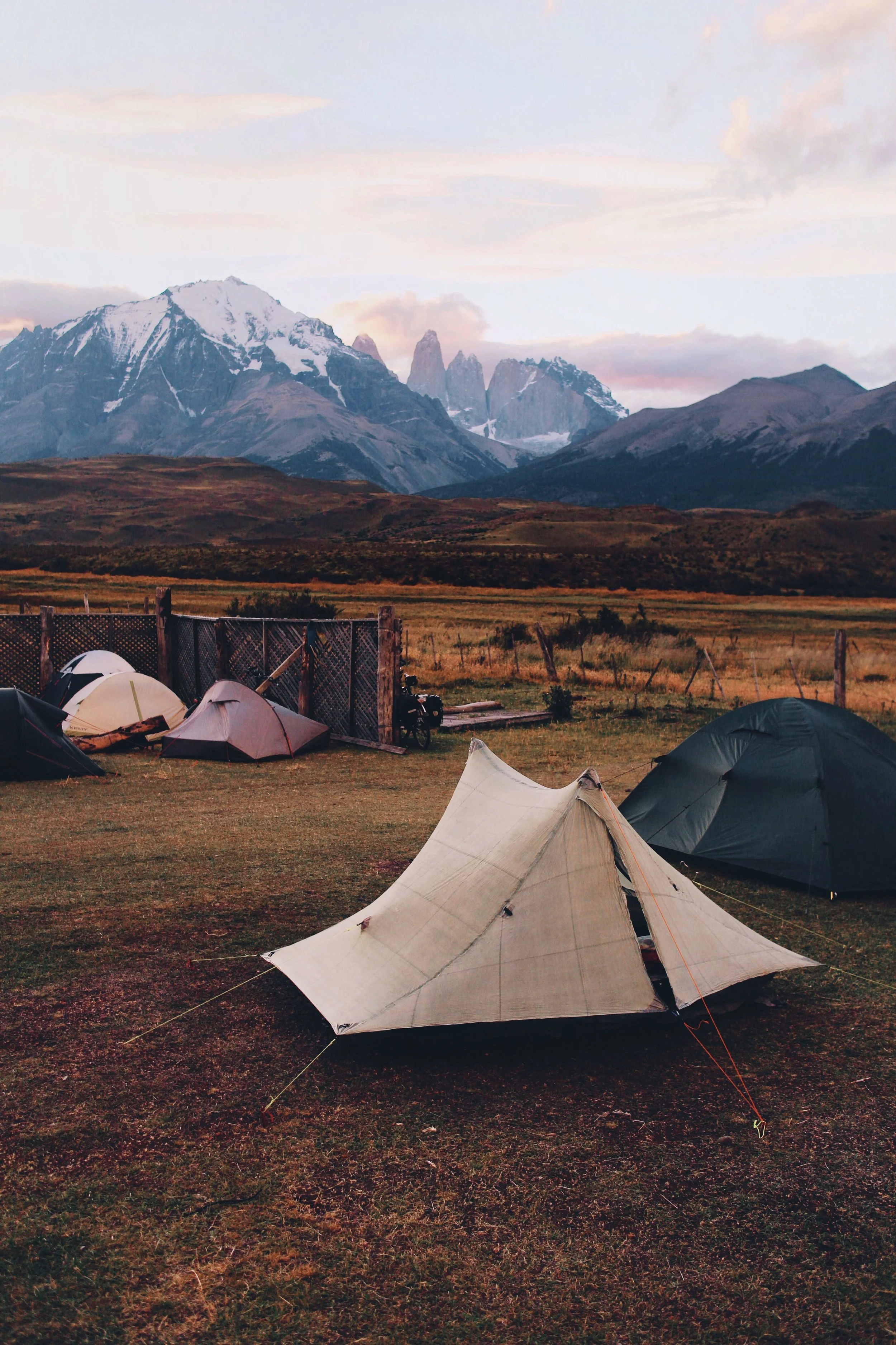 Home for the night.