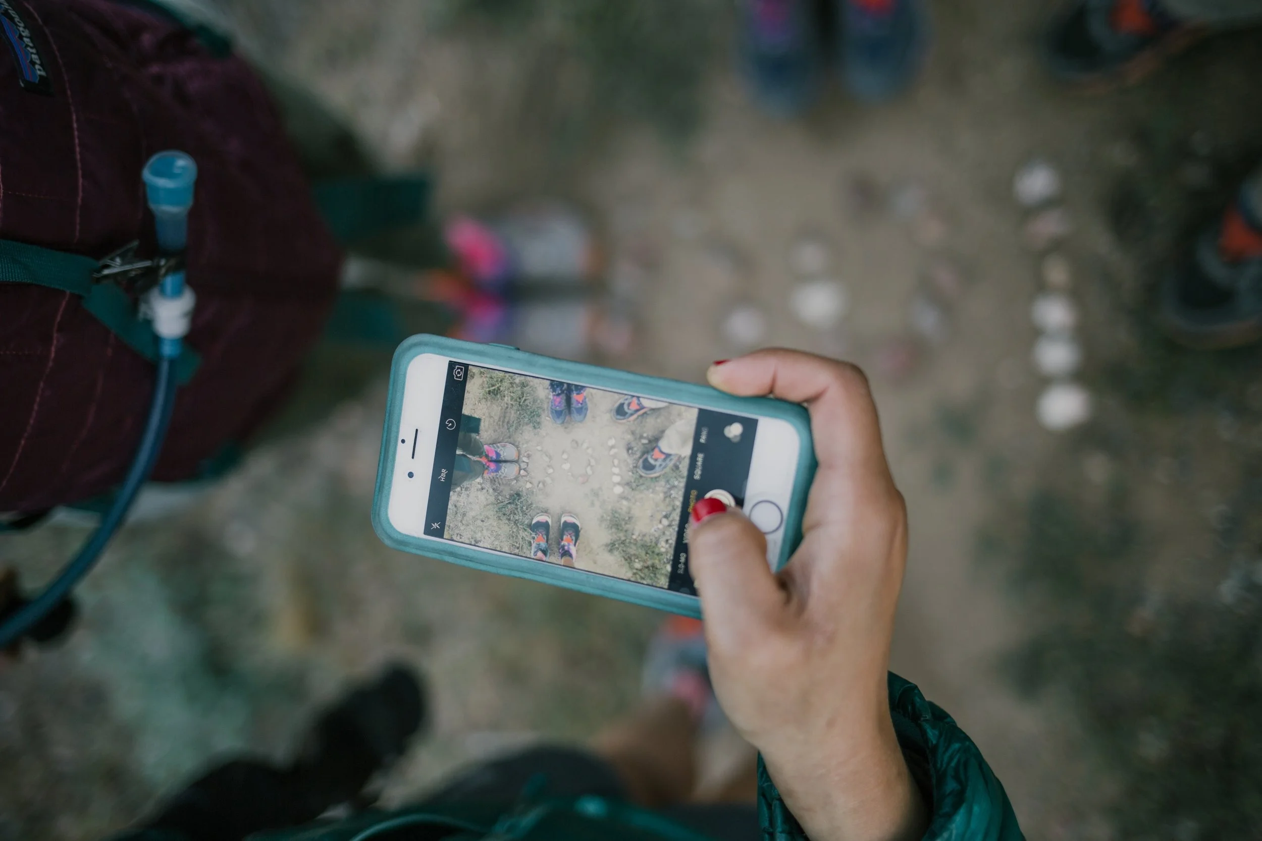 You pretty much become attached to your phone. Photo by: Nate/Meg